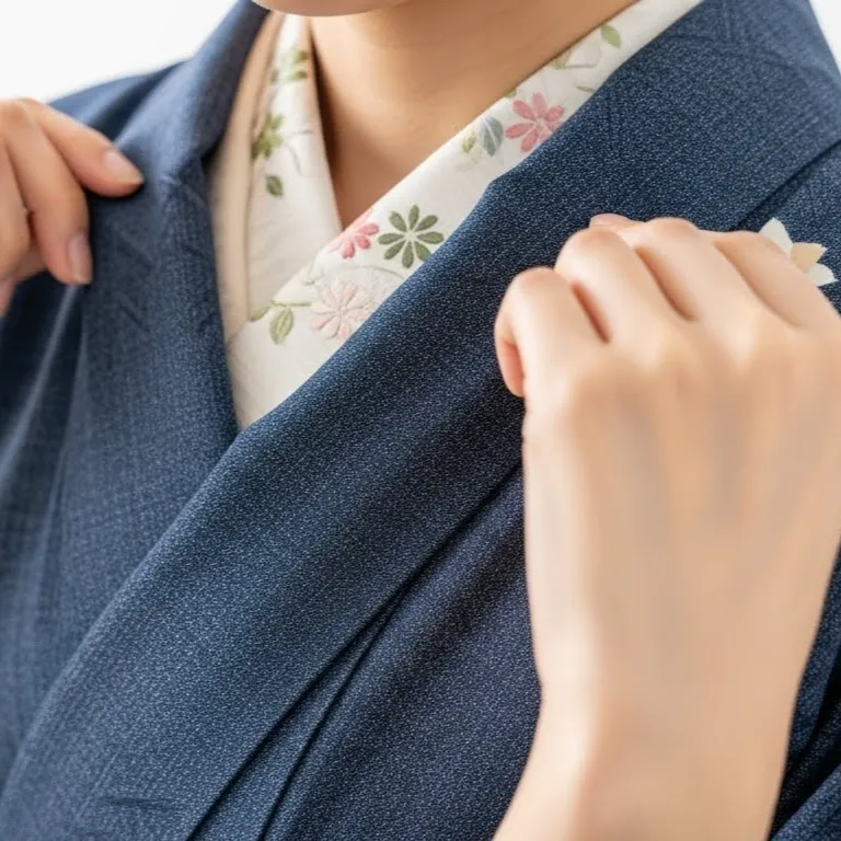 襟の重ね方の基本ルール